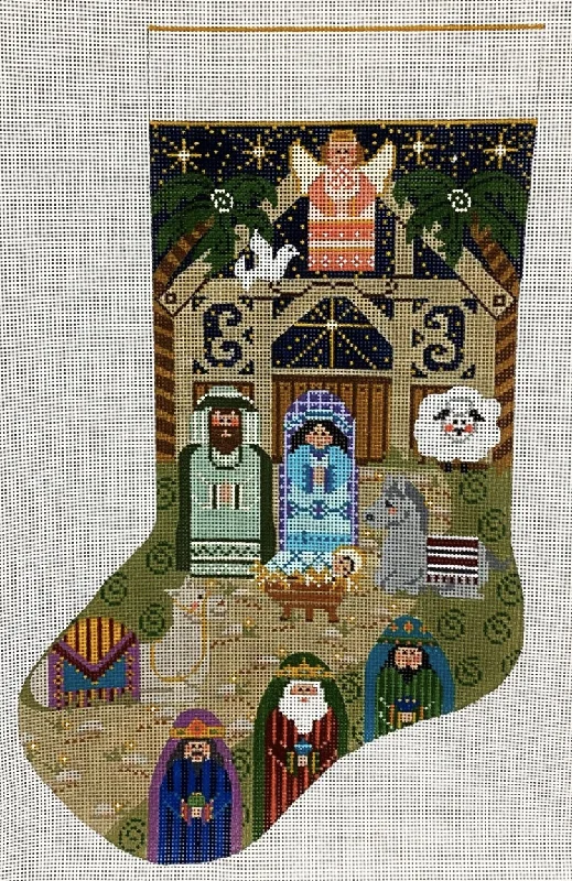 CH-630 Nativity Stocking