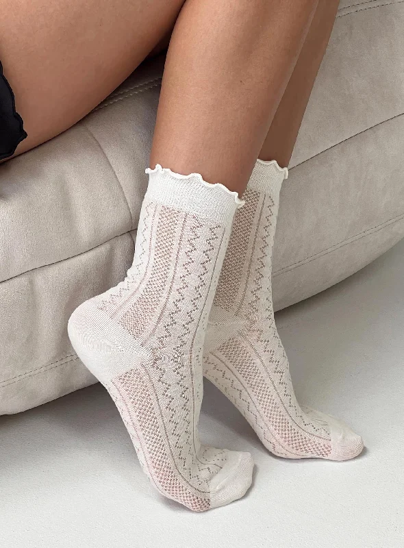 Kylese Socks Cream