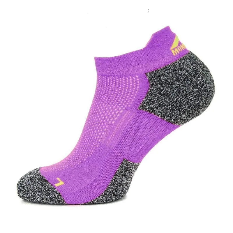 More Mile Challenger Womens Running Socks - Purple