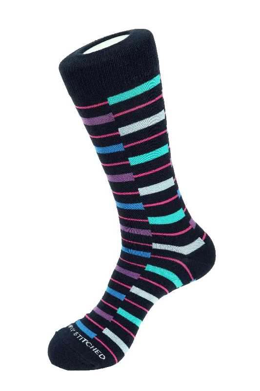 Dark Blue Multi