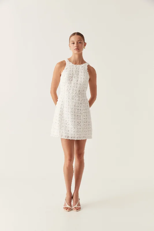 Quintette Textured Mini Dress