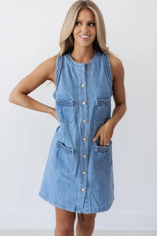 Yvette Denim Dress