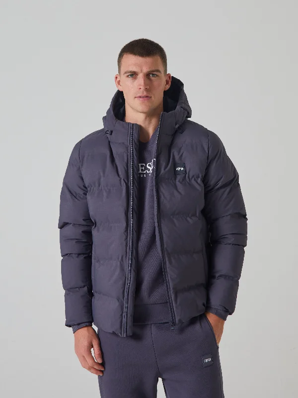 Men coats made from recycled materials for an eco - friendly choiceBenson Jacket Pluto Grey Men coats made from recycled materials for an eco - friendly choiceBenson Jacket Pluto Grey