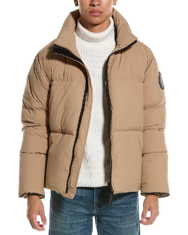 Men coats made of high - quality leather for a rugged and durable optionCanada Goose Lawrence Puffer Jacket Men coats made of high - quality leather for a rugged and durable optionCanada Goose Lawrence Puffer Jacket