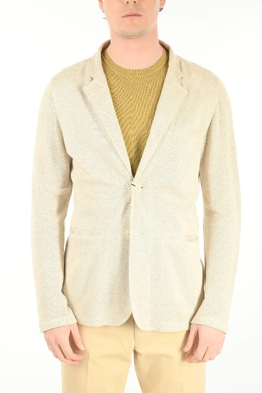 Camouflage men coats for outdoor enthusiasts and huntersCorneliani ID 2 Button Flap Pocket Linen Blazer Camouflage men coats for outdoor enthusiasts and huntersCorneliani ID 2 Button Flap Pocket Linen Blazer