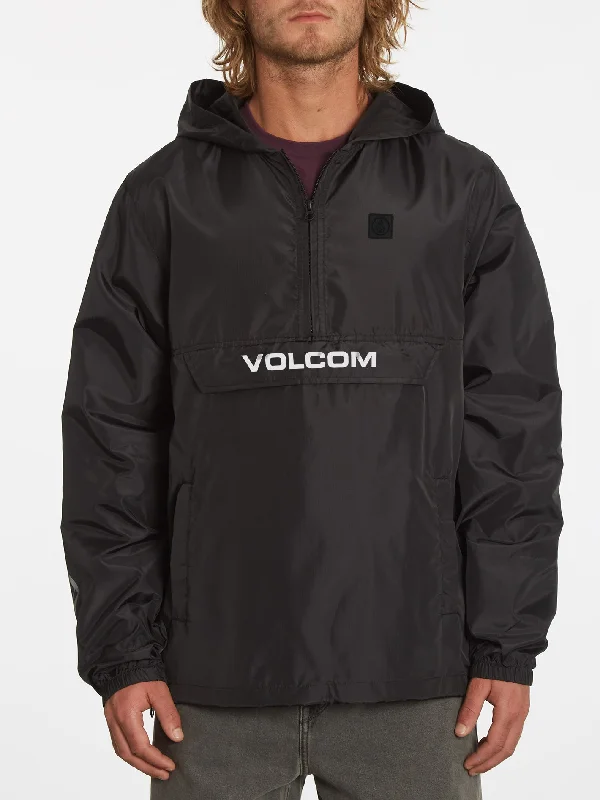 Men coats with a hooded design for added protection against the elementsEarth Tripper Jacket - BLACK Men coats with a hooded design for added protection against the elementsEarth Tripper Jacket - BLACK