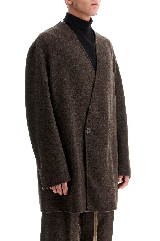 Men coats made from recycled materials for an eco - friendly choiceFear Of God Blazer Without Lapels Men coats made from recycled materials for an eco - friendly choiceFear Of God Blazer Without Lapels
