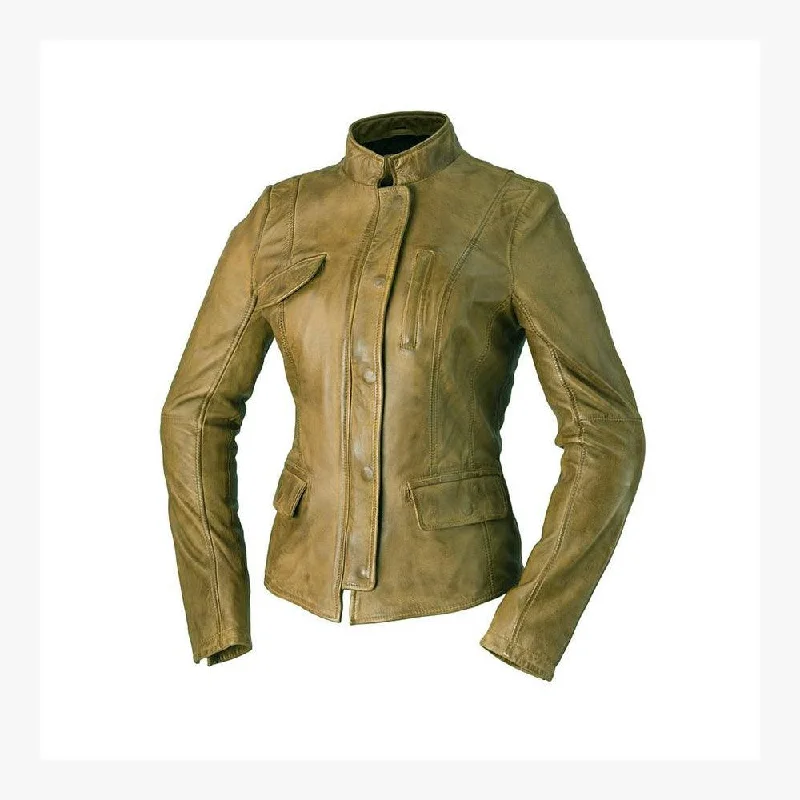 Men leather bomber jackets with ribbed cuffs and hem for a snug and retro feelLadies Sandy Jacket Cognac Men leather bomber jackets with ribbed cuffs and hem for a snug and retro feelLadies Sandy Jacket Cognac