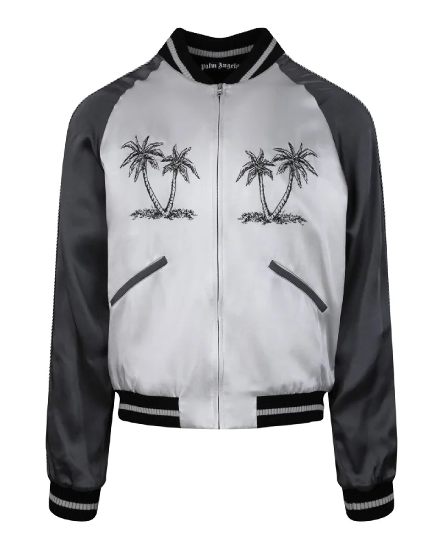 Men coats made of high - quality leather for a rugged and durable optionPalms Souvenir Jacket Men coats made of high - quality leather for a rugged and durable optionPalms Souvenir Jacket
