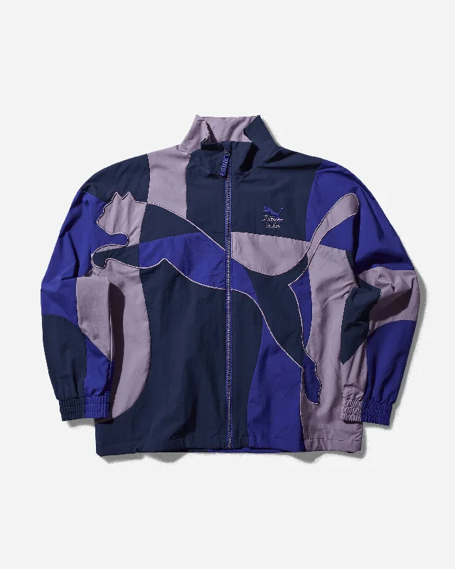 Men coats with a quilted pattern for added texture and warmthKidsuper Cellerator Jacket Lapis Lazuli Men coats with a quilted pattern for added texture and warmthKidsuper Cellerator Jacket Lapis Lazuli