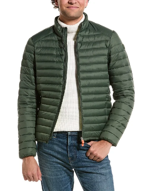 Men coats with a contrasting trim for a fashion - forward aestheticSave The Duck Alexander Jacket Men coats with a contrasting trim for a fashion - forward aestheticSave The Duck Alexander Jacket