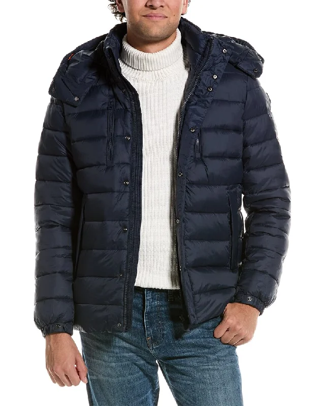 Men coats with a detachable faux - fur collar for a trendy and warm touchSave The Duck Casimir Jacket Men coats with a detachable faux - fur collar for a trendy and warm touchSave The Duck Casimir Jacket