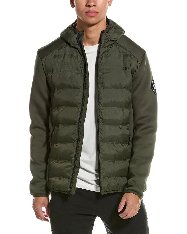 Men coats with a hooded design for added protection against the elementsSpyder Quilted Jacket Men coats with a hooded design for added protection against the elementsSpyder Quilted Jacket