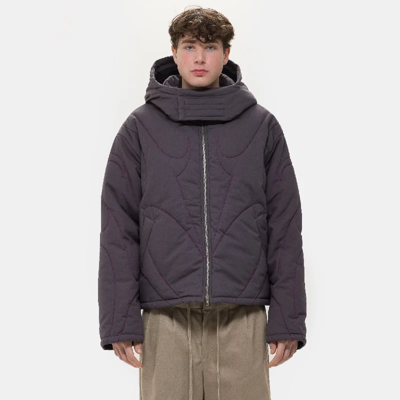 Lightweight men coats made of breathable fabric for spring and autumnStructure Puff Jacket in Black Lightweight men coats made of breathable fabric for spring and autumnStructure Puff Jacket in Black