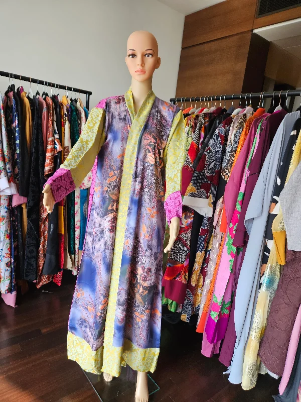 Aubrey Multi Print Kimono Robe