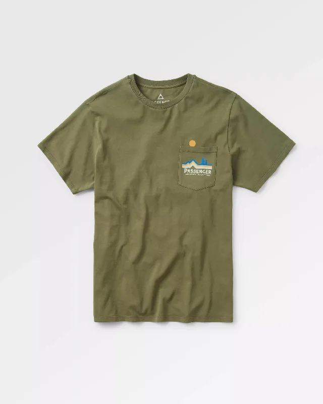 Stretch - fabric men vest for unrestricted movement during activitiesBranch Out Recycled Cotton T-Shirt - Khaki Stretch - fabric men vest for unrestricted movement during activitiesBranch Out Recycled Cotton T-Shirt - Khaki