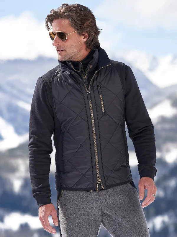 Cotton - blend men waistcoats for everyday casual wearLucas Power Stretch Vest