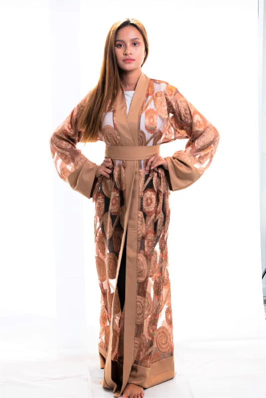 Lucy sheer kimono robe