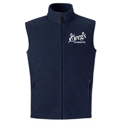 Lightweight men vest made from recycled materials for eco - conscious consumersCore365 Men's Journey Fleece Vest Lightweight men vest made from recycled materials for eco - conscious consumersCore365 Men's Journey Fleece Vest