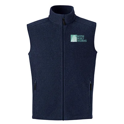 Slim - fit men vest for formal occasions with a modern cutCore365 Men's Journey Fleece Vest, Tall Slim - fit men vest for formal occasions with a modern cutCore365 Men's Journey Fleece Vest, Tall