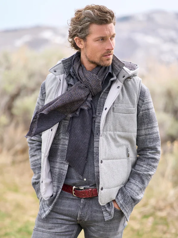 Sleeveless men waistcoats with a high - cut armhole for ease of movementNico Wool Down Vest Sleeveless men waistcoats with a high - cut armhole for ease of movementNico Wool Down Vest