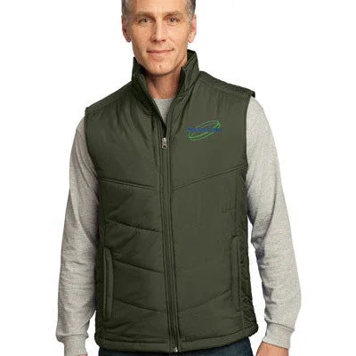 Tailored men vest to pair with a three - piece suitPort Authority Men's Puffy Vest