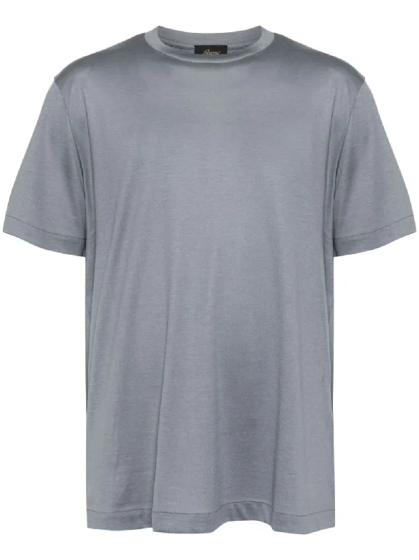 Cotton - blend men waistcoats for everyday casual wearRound-Neck T-Shirt