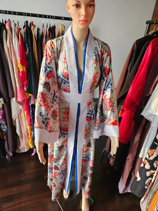 Jin Satin Yukata Robe