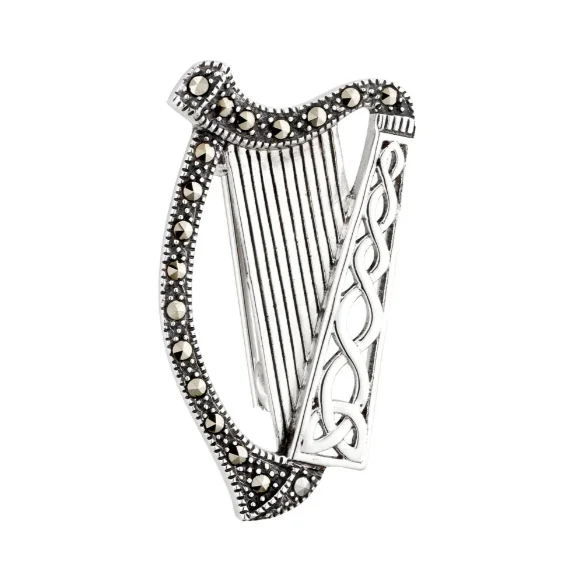 Lightweight men vest made from recycled materials for eco - conscious consumersSterling Silver Harp Brooch Lightweight men vest made from recycled materials for eco - conscious consumersSterling Silver Harp Brooch