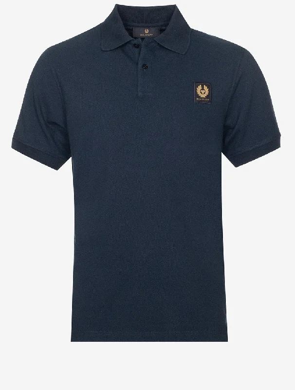 Men's formal - style silk blend polo shirts for special occasionsPolo Dark Ink