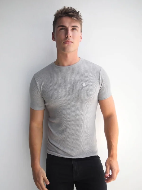 Men's plus - size pocket t - shirts with a classic lookPirlo T-Shirt - Grey