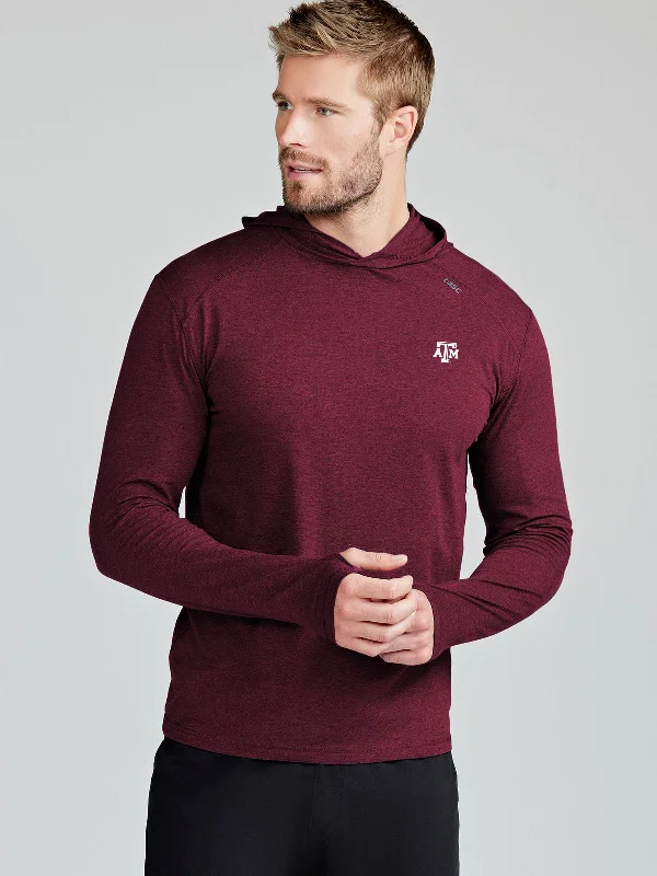 Men's long sleeve fleece - lined shirts for extreme cold weatherCarrollton Lightweight Hoodie - Texas A&M Men's long sleeve fleece - lined shirts for extreme cold weatherCarrollton Lightweight Hoodie - Texas A&M