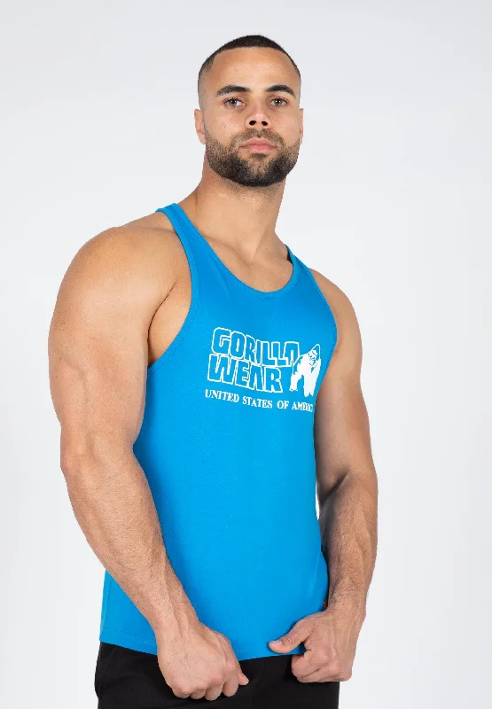 men's tank tops for layeringClassic Tank Top -  Blue