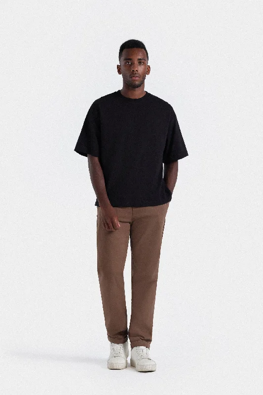 Men's mock - neck t - shirts with a modern and sleek styleBasic T-Shirt