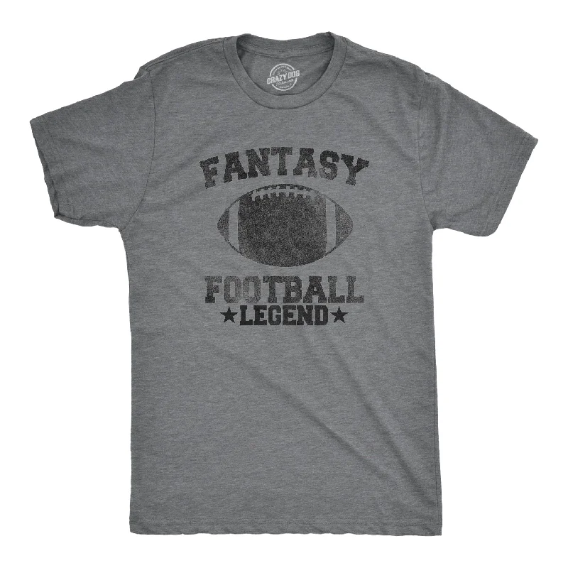 Men's tie - dye t - shirts with a bohemian styleFantasy Football Legend Men's T Shirt Men's tie - dye t - shirts with a bohemian styleFantasy Football Legend Men's T Shirt