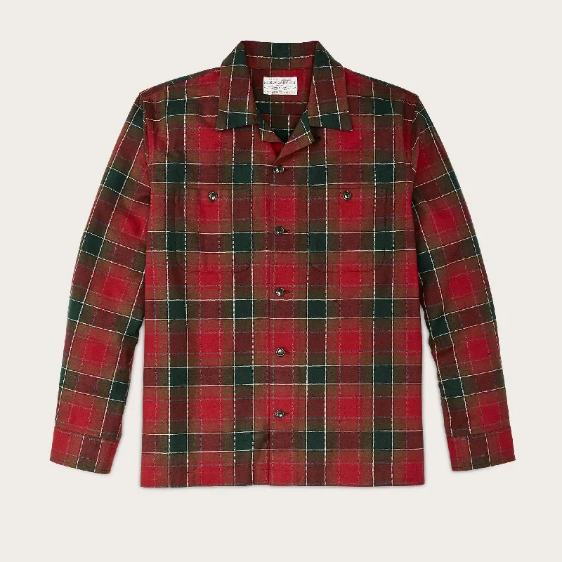 Men's long sleeve fleece - lined shirts for extreme cold weatherELK HEIGHTS CAMP SHIRT Men's long sleeve fleece - lined shirts for extreme cold weatherELK HEIGHTS CAMP SHIRT