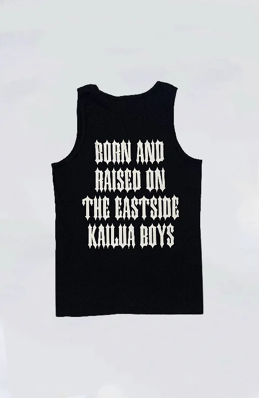men's tank tops with henley necklineKailua Boys - KB Born & Raised Heavyweight Tank Top men's tank tops with henley necklineKailua Boys - KB Born & Raised Heavyweight Tank Top