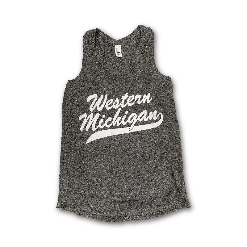 men's sleeveless tank tops for summerLadies Script Racerback Tank
