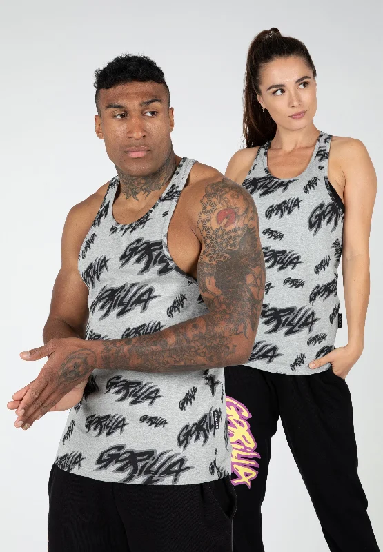 quick-dry men's tank topsLegacy Tank Top - Gray/Black