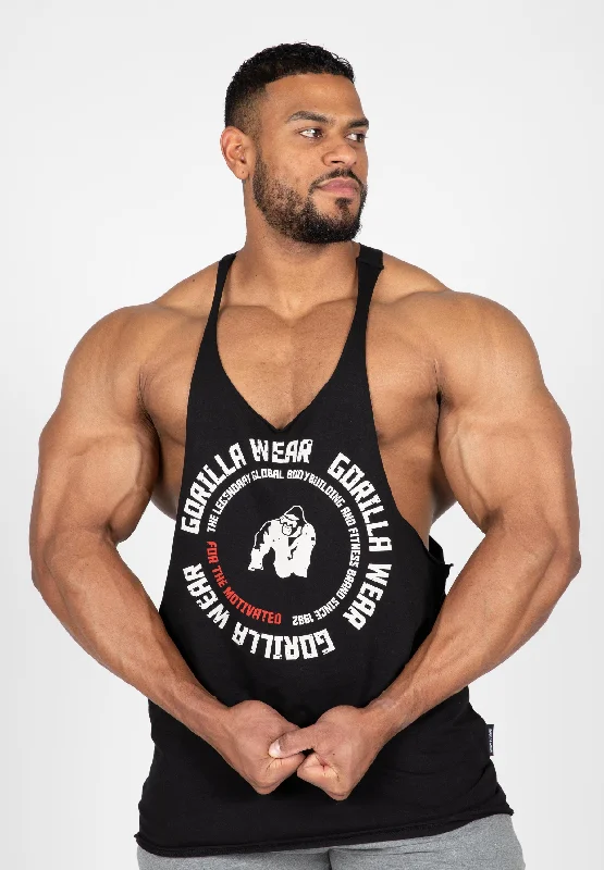 men's tank tops for gym wearMelrose Stringer - Black