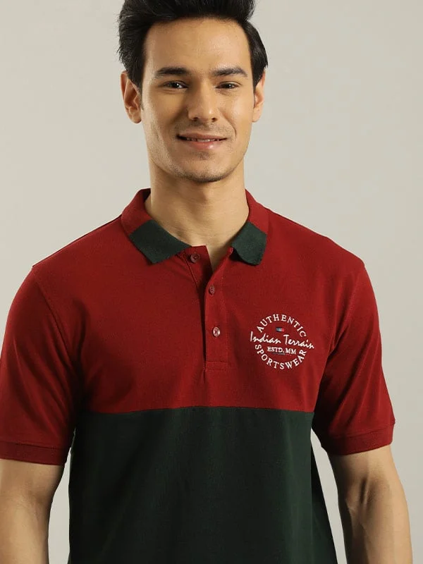 Men's vintage - inspired retro polo shirts with unique patternsMen Color Block Polo T-Shirt Men's vintage - inspired retro polo shirts with unique patternsMen Color Block Polo T-Shirt