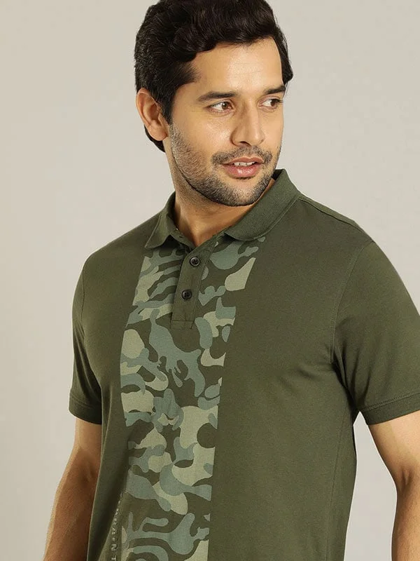 Men's luxury cashmere blend polo shirts in solid colorsMen Graphic Polo T-Shirt