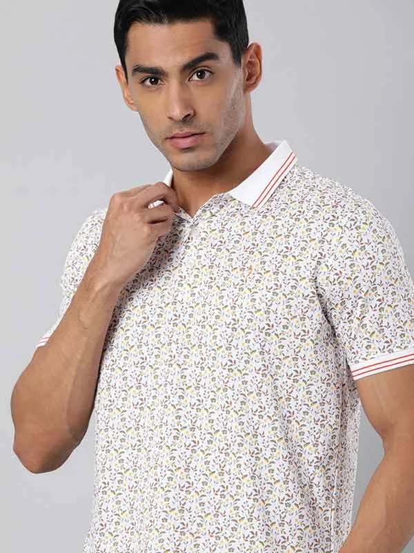 Men's color - block polo shirts with a bold fashion statementMen Printed Polo T-Shirt Men's color - block polo shirts with a bold fashion statementMen Printed Polo T-Shirt