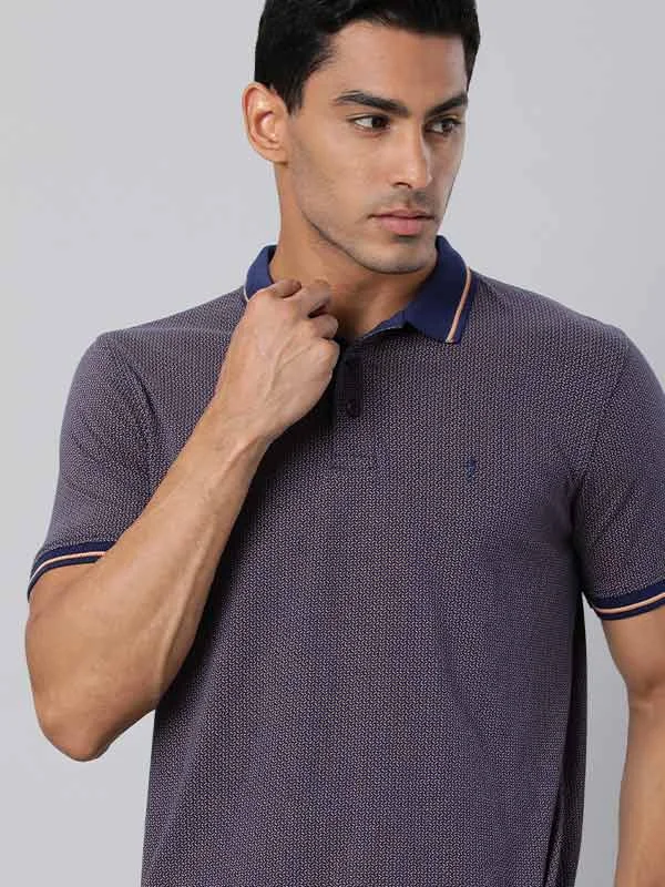 Men's long sleeve classic fit polo shirts with embroidered logosMen Printed Polo T-Shirt Men's long sleeve classic fit polo shirts with embroidered logosMen Printed Polo T-Shirt