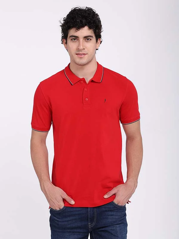 Men's breathable cotton blend polo shirts for summer outingsMen Solid Polo T-Shirt Men's breathable cotton blend polo shirts for summer outingsMen Solid Polo T-Shirt