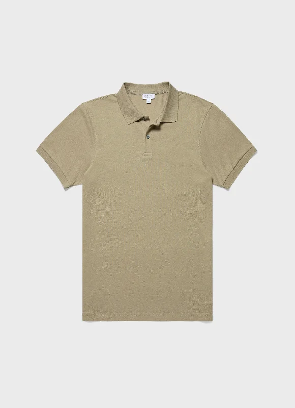Men's antimicrobial polo shirts for odor - free daily wearMen's Piqué Polo Shirt in Pale Khaki Men's antimicrobial polo shirts for odor - free daily wearMen's Piqué Polo Shirt in Pale Khaki