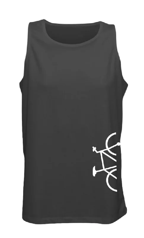 breathable men's tank topsMen's Reflective Tank - Broken Bike