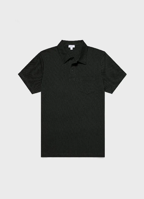 Men's antimicrobial polo shirts for odor - free daily wearMen's Riviera Polo Shirt in Holly Green Men's antimicrobial polo shirts for odor - free daily wearMen's Riviera Polo Shirt in Holly Green