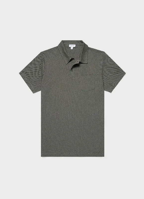 Men's vintage - inspired retro polo shirts with unique patternsMen's Riviera Polo Shirt in Khaki Men's vintage - inspired retro polo shirts with unique patternsMen's Riviera Polo Shirt in Khaki
