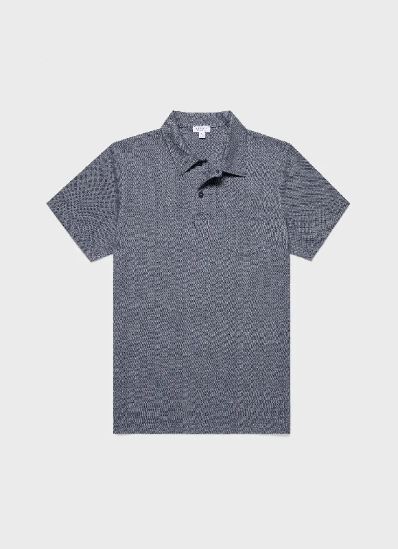 Men's antimicrobial polo shirts for odor - free daily wearMen's Riviera Polo Shirt in Navy Twist Men's antimicrobial polo shirts for odor - free daily wearMen's Riviera Polo Shirt in Navy Twist